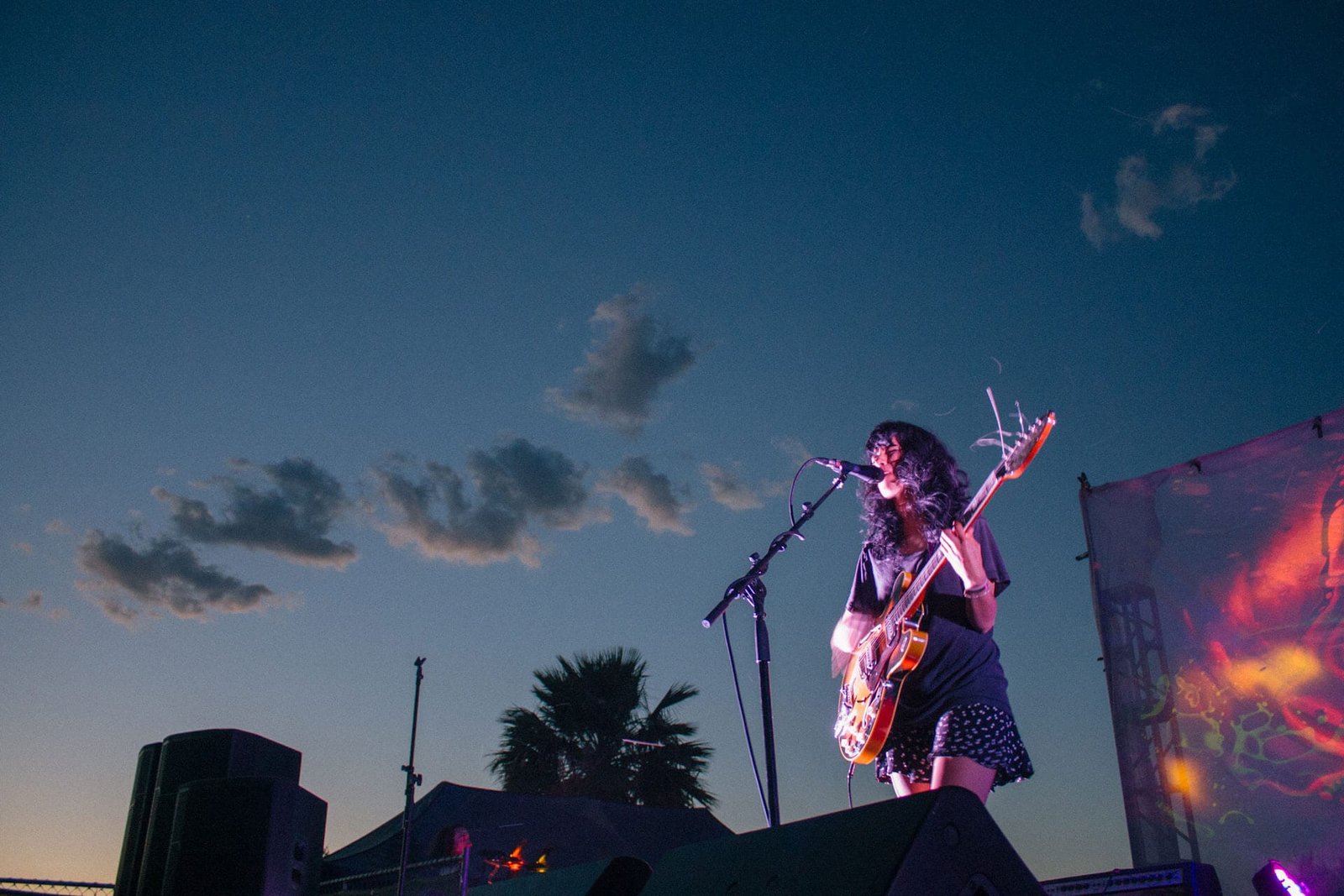 LA Witch at Desert Daze 2015