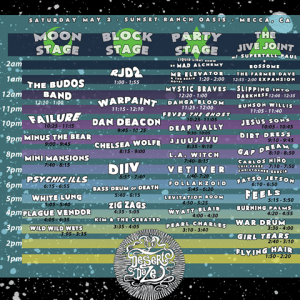Desert Daze 2015 Lineup | Cool-Tite