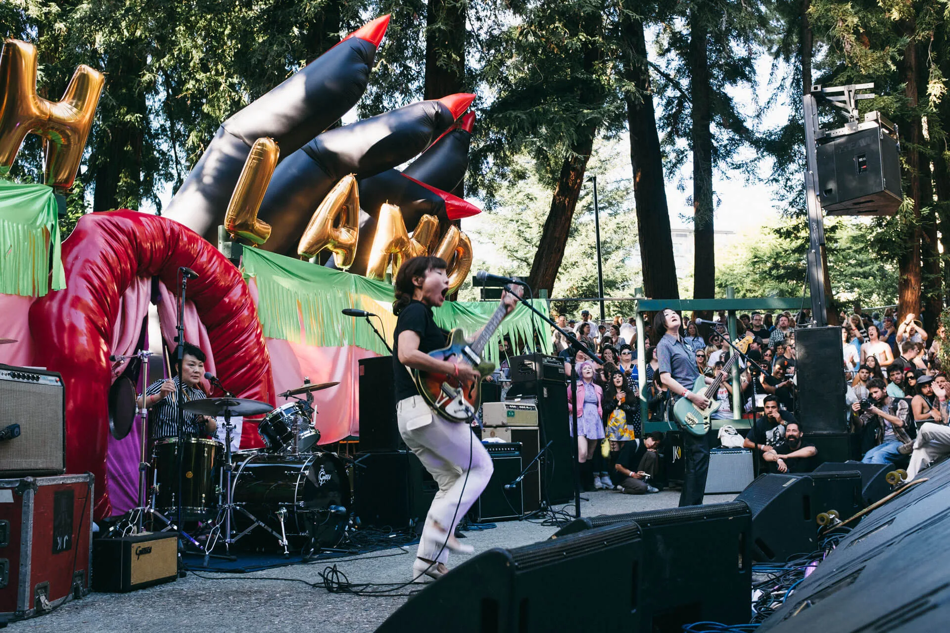 The 5.6.7.8's at Burger Boogaloo