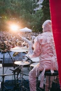 The Mummies at Burger Boogaloo