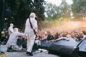 The Mummies at Burger Boogaloo